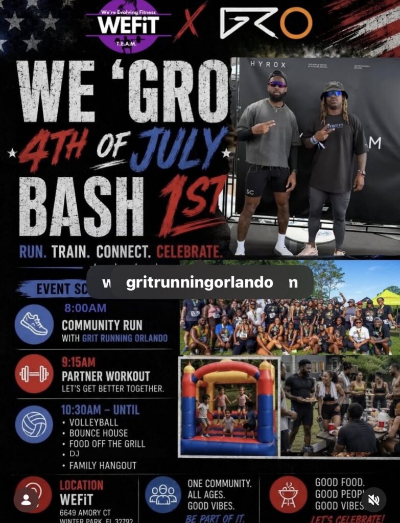 WE’GRO 4th of July Bash!!